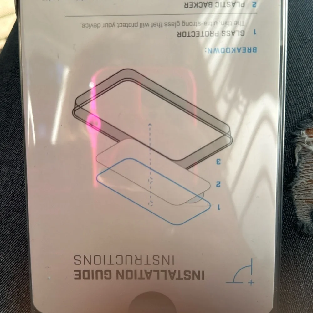 BodyGuardz PURE 2 Edge screen protector for iPhone XR NEW